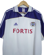 2000-01 Anderlecht Adidas Home Shirt - (XL)