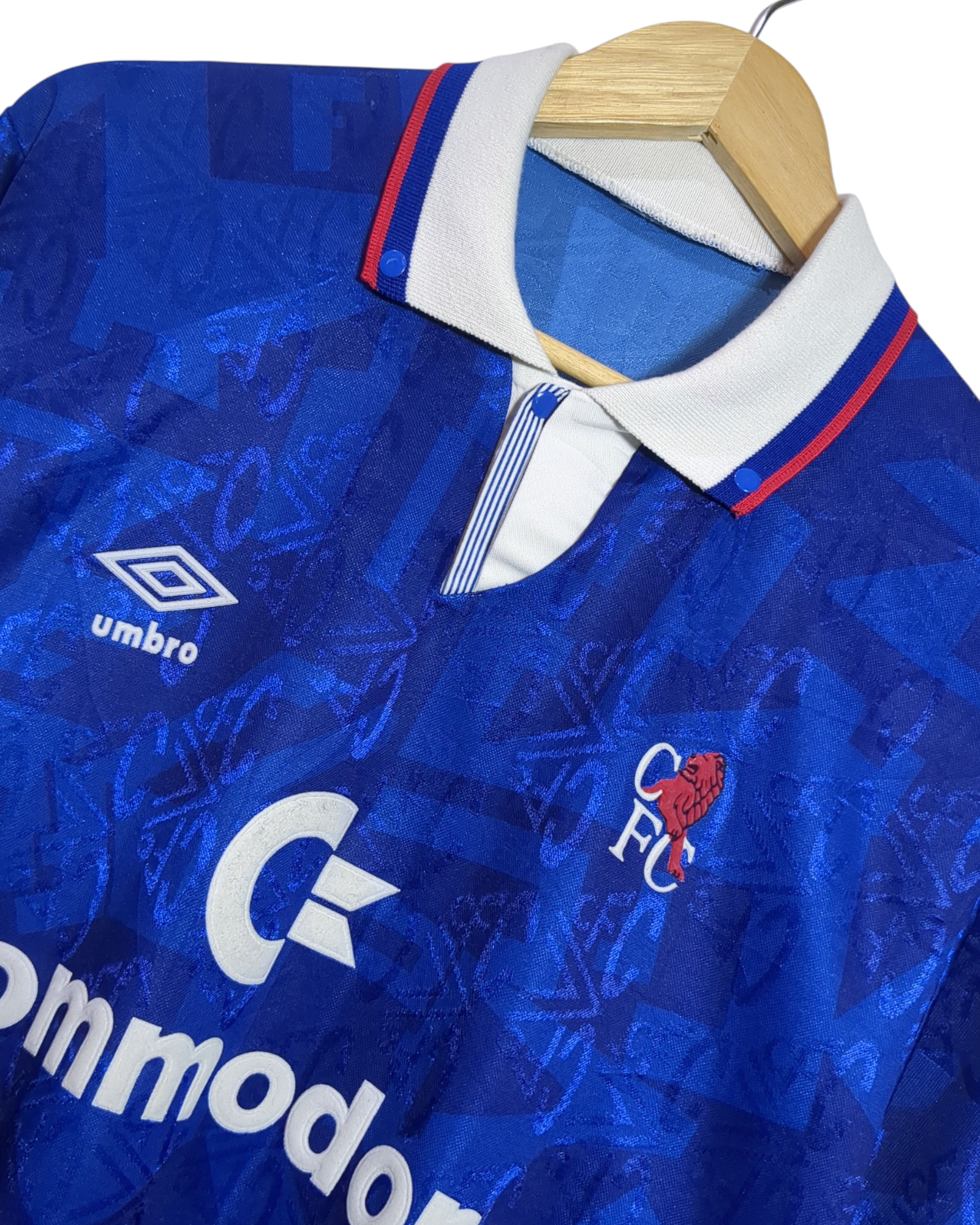 1991-93 Chelsea Umbro Home Shirt - (L)