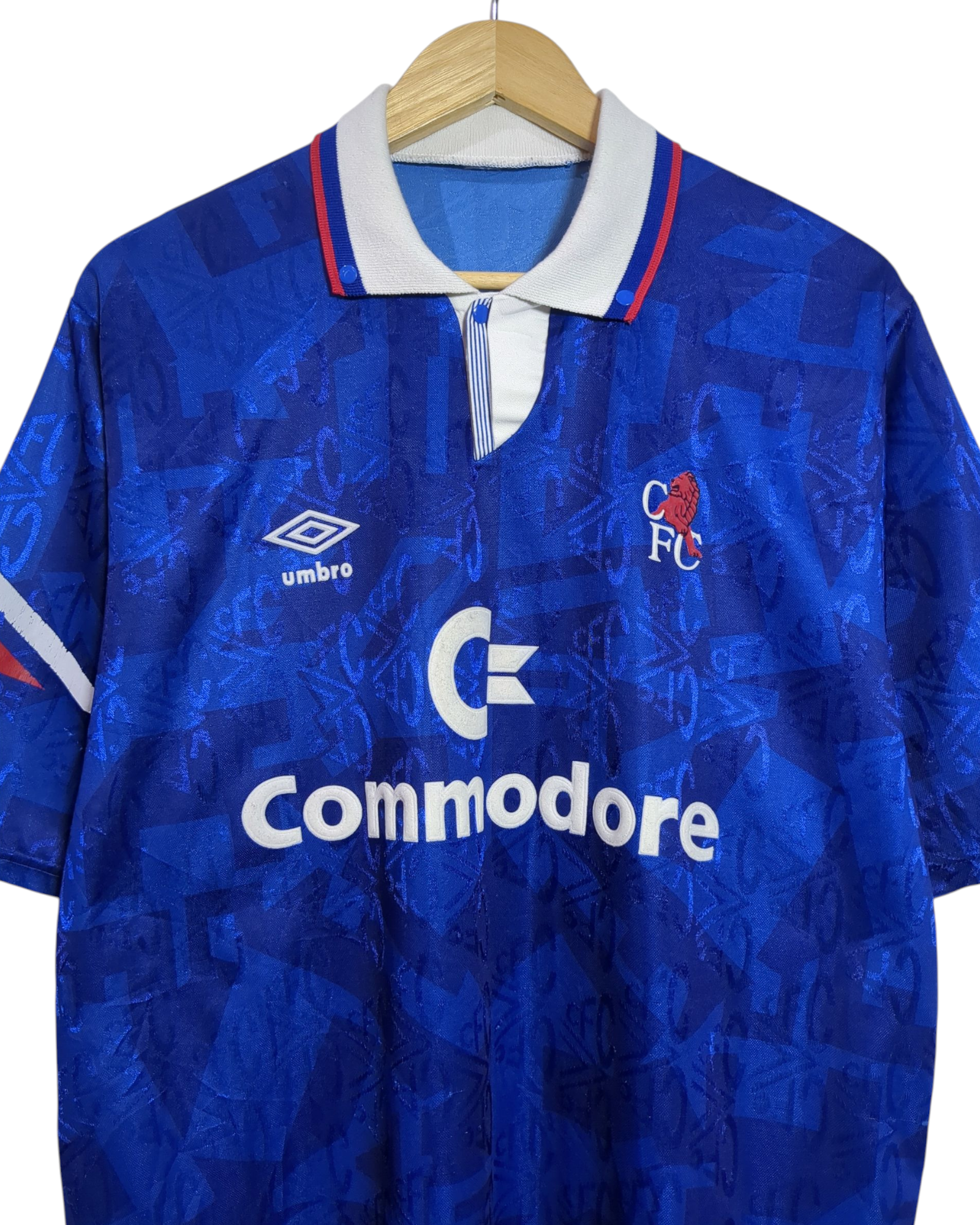 1991-93 Chelsea Umbro Home Shirt - (L)