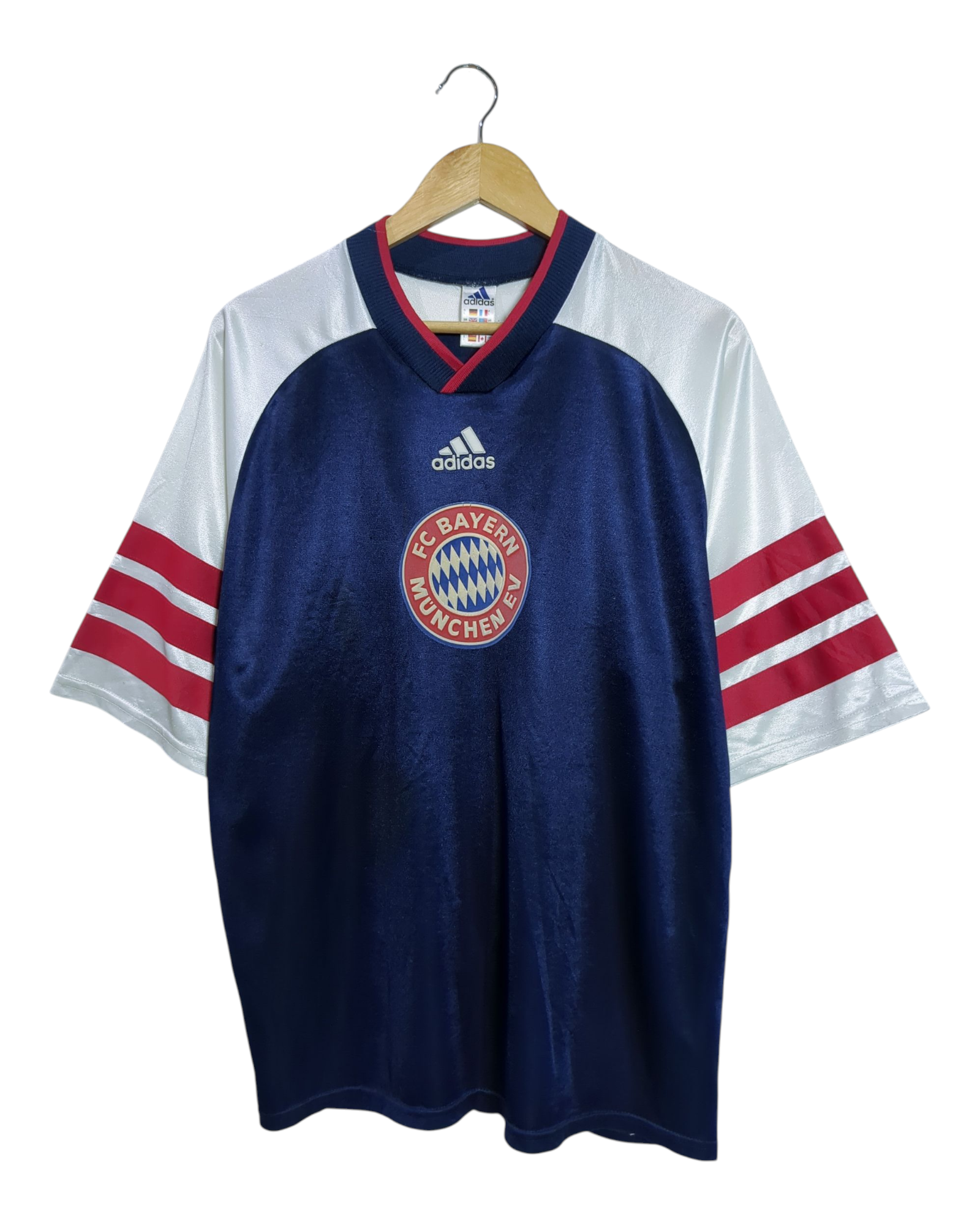 1997-98 Bayern Munich Adidas Training Shirt - (XL)