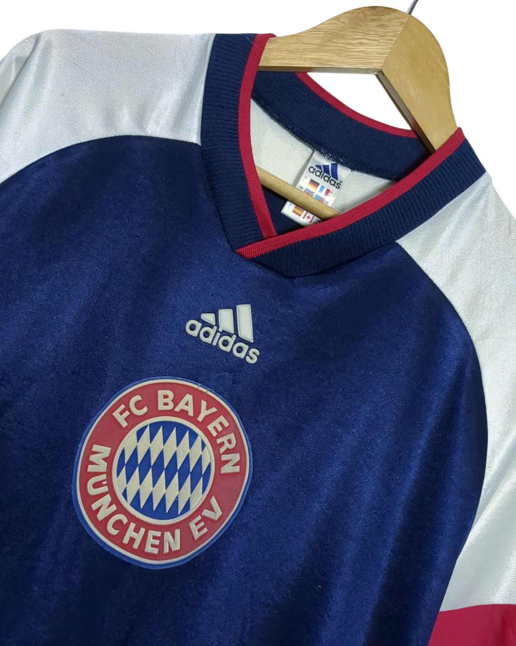 1997-98 Bayern Munich Adidas Training Shirt - (XL)