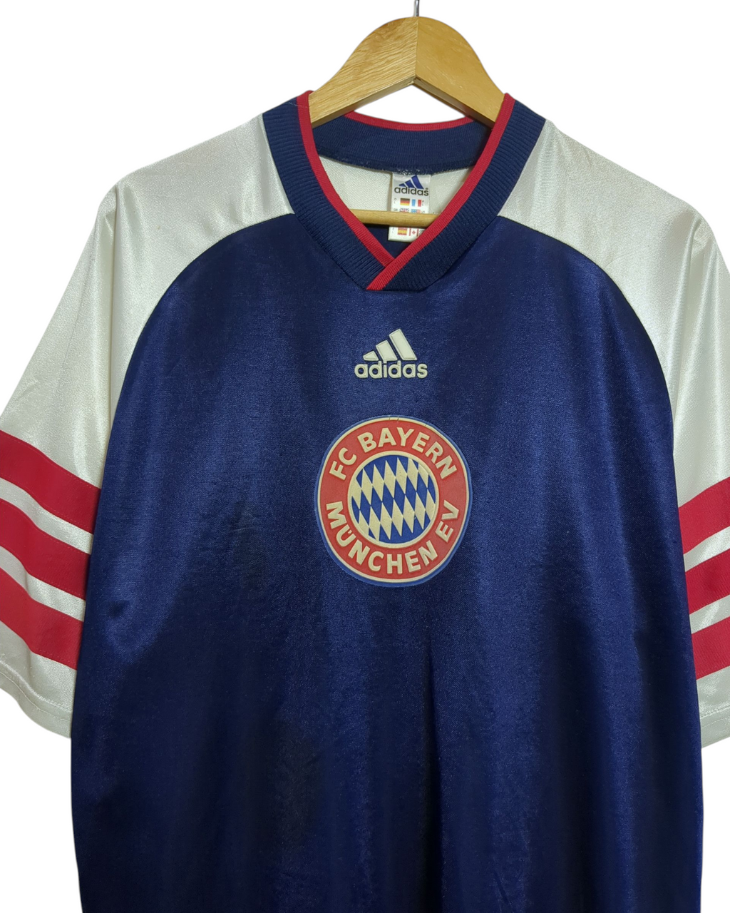 1997-98 Bayern Munich Adidas Training Shirt - (XL)