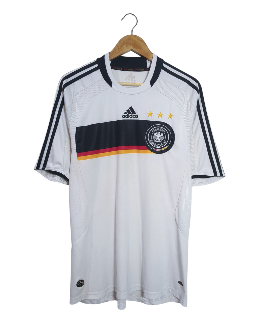 2008-09 Germany Adidas Home Shirt - (L)