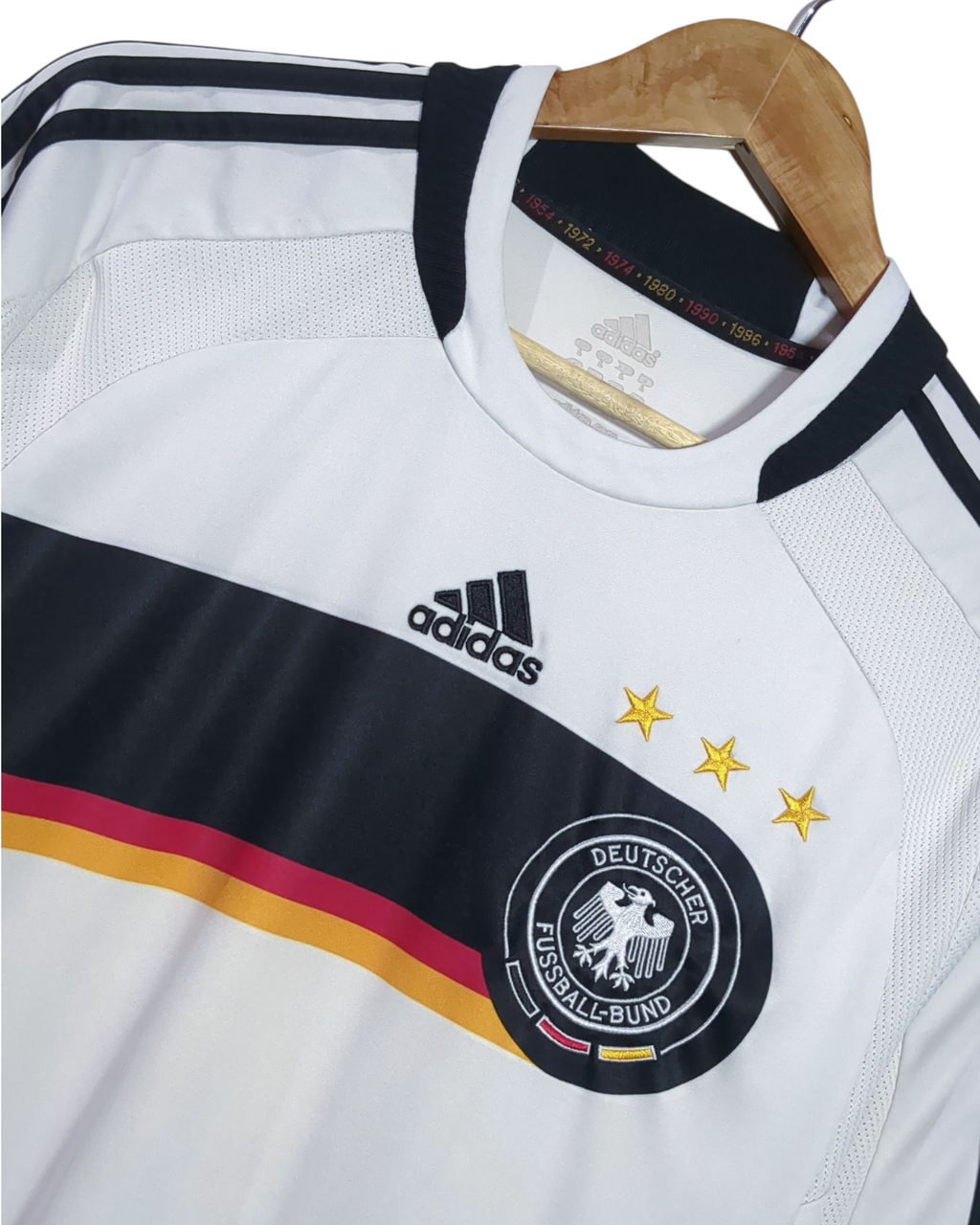 2008-09 Germany Adidas Home Shirt - (L)