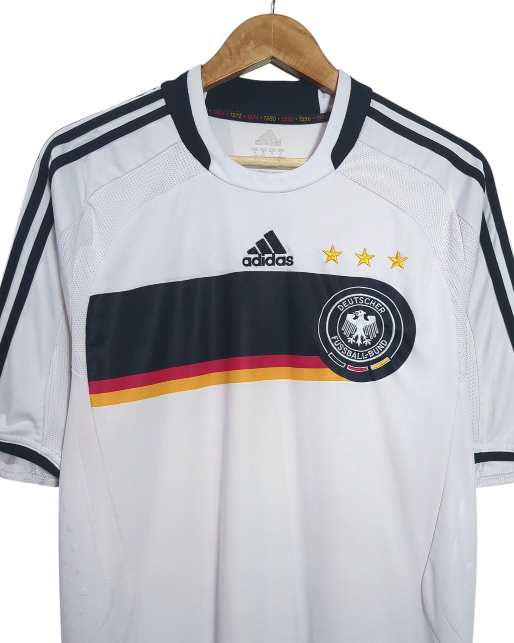 2008-09 Germany Adidas Home Shirt - (L)