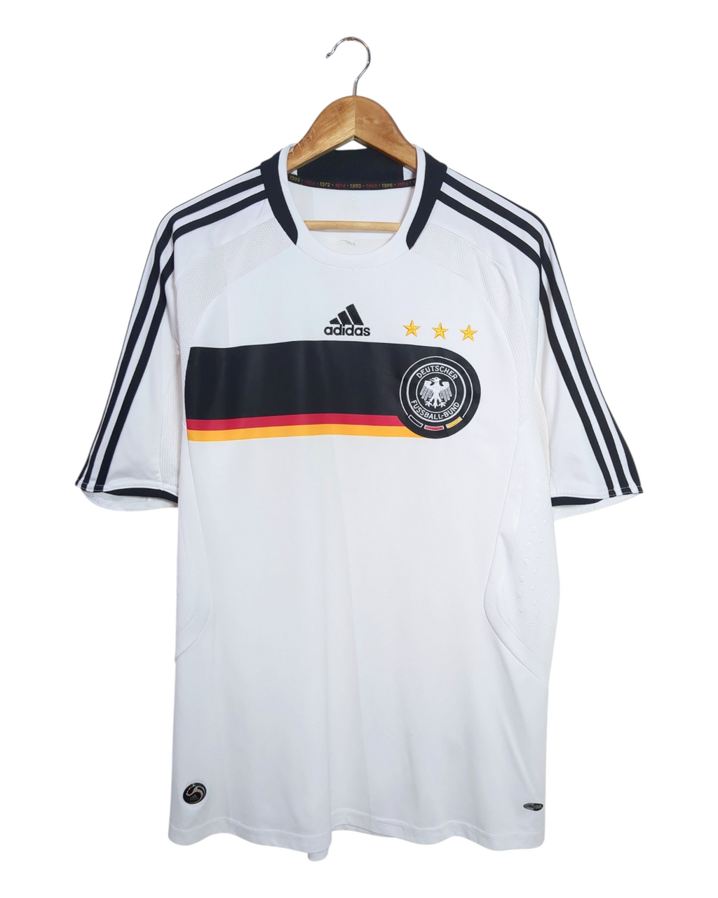 2008-09 Germany Adidas Home Shirt - (L)