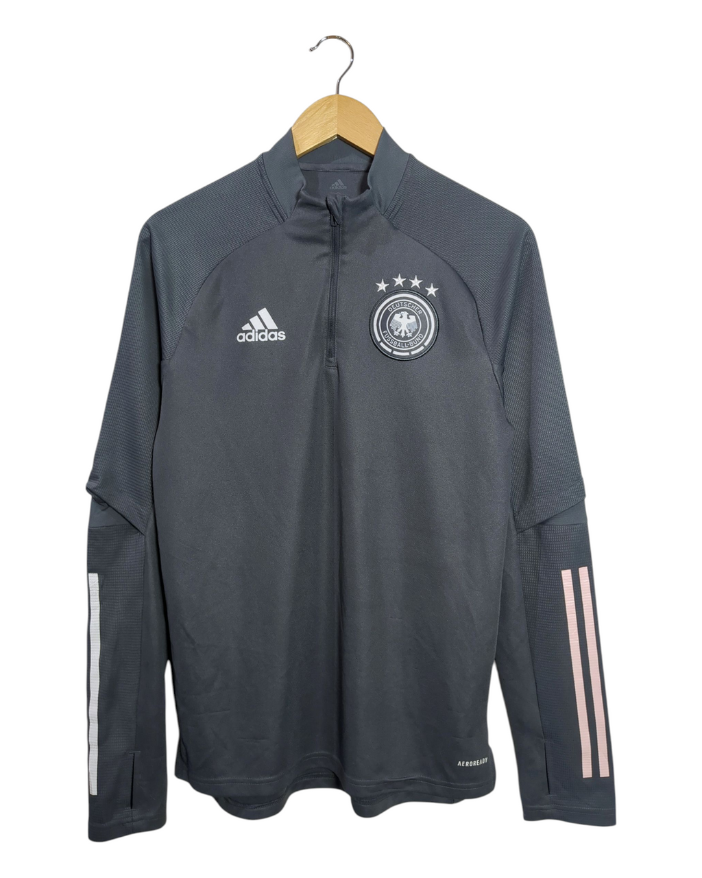 2020-21 Germany Adidas 1/4 Zip Drill Top - (S)