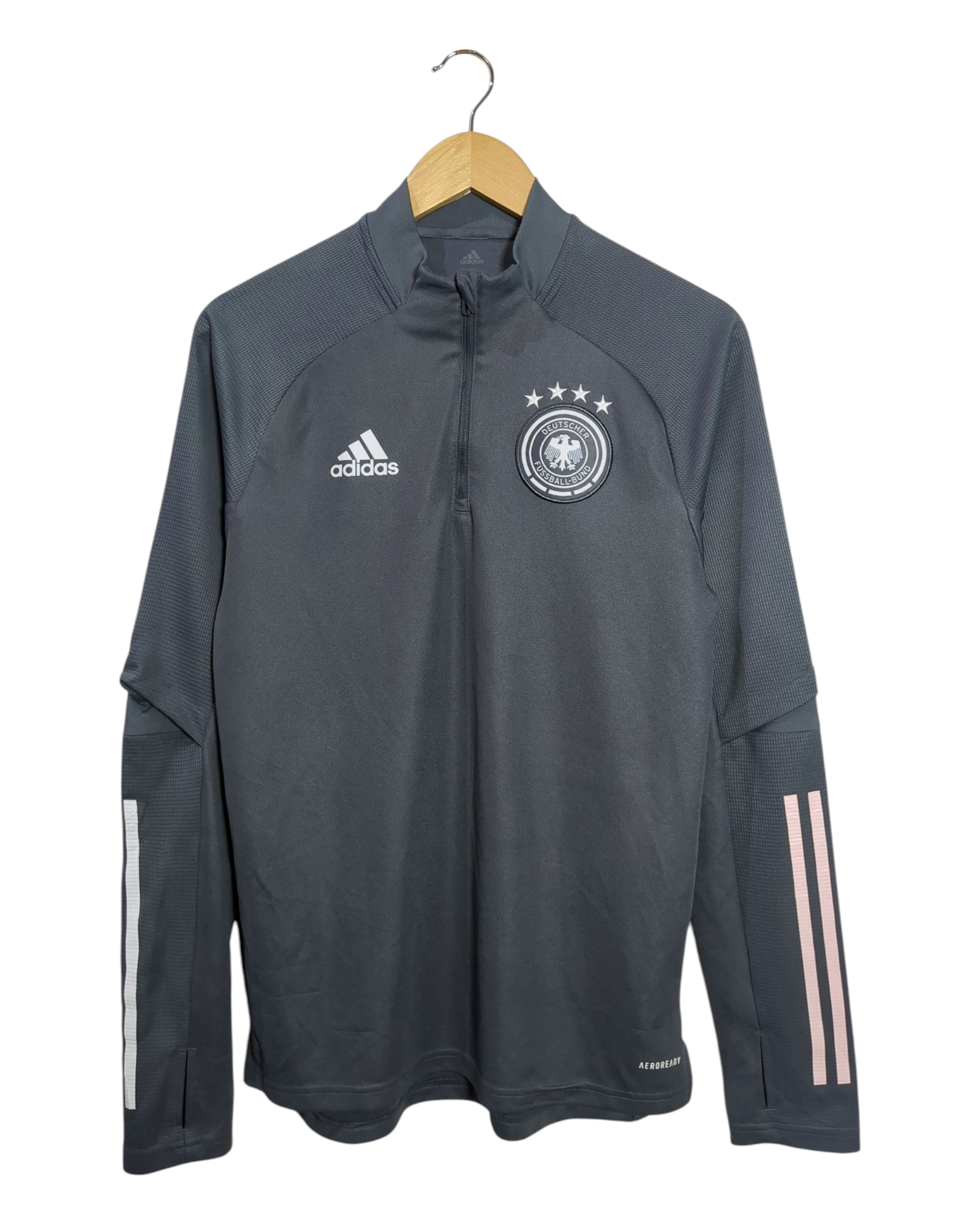 2020-21 Germany Adidas 1/4 Zip Drill Top - (S)
