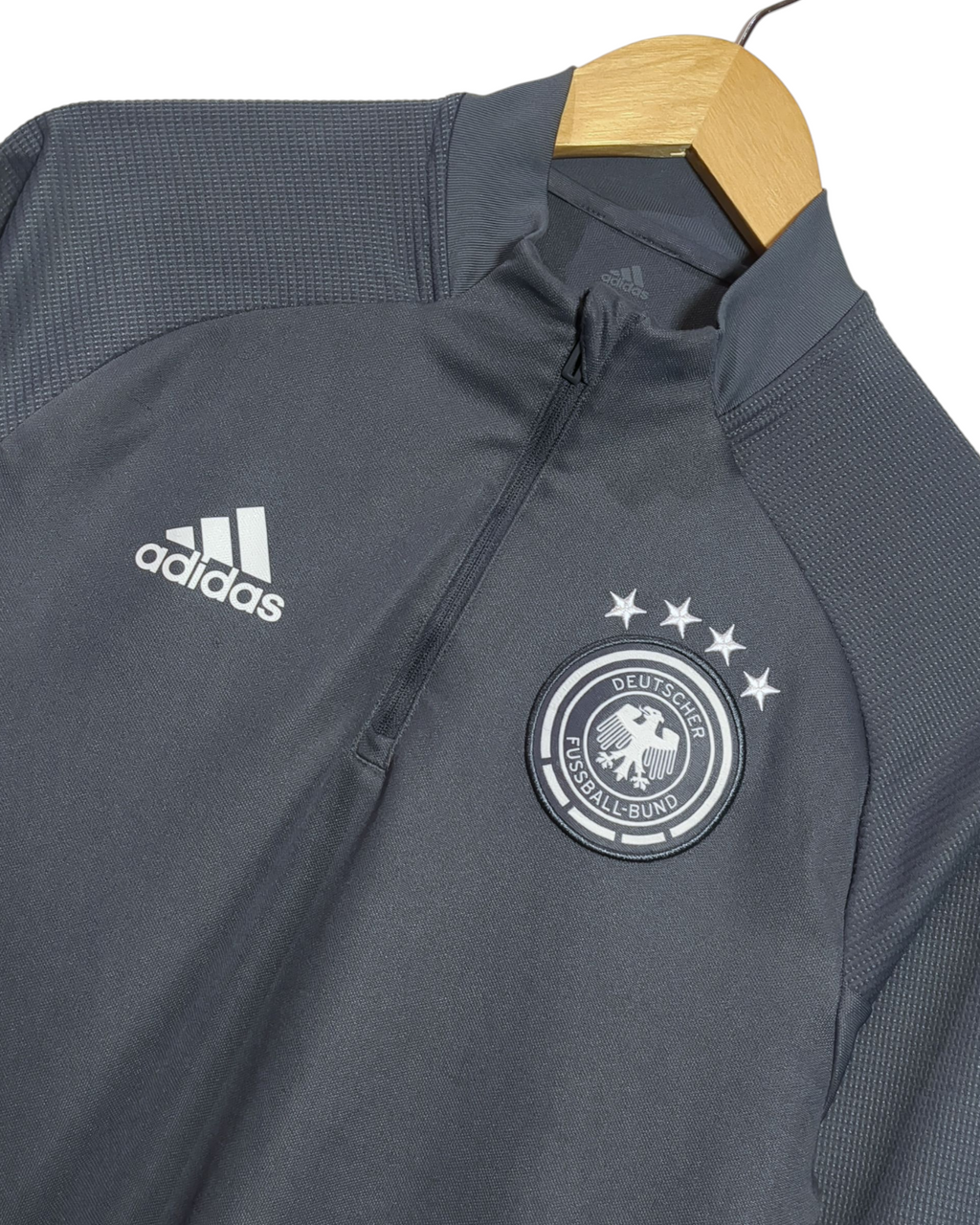 2020-21 Germany Adidas 1/4 Zip Drill Top - (S)