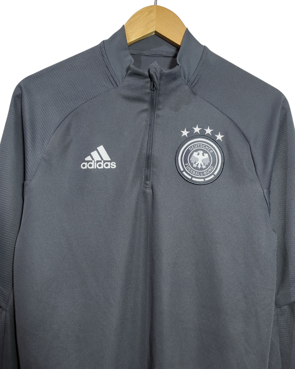 2020-21 Germany Adidas 1/4 Zip Drill Top - (S)