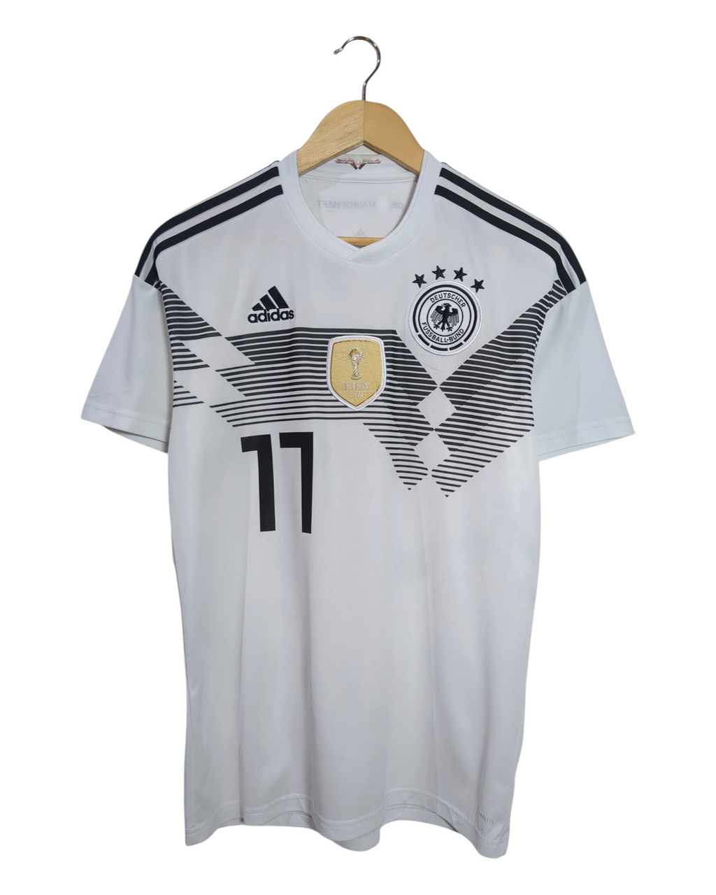 2018-19 Germany Adidas Home Shirt #17 Boateng - (S)