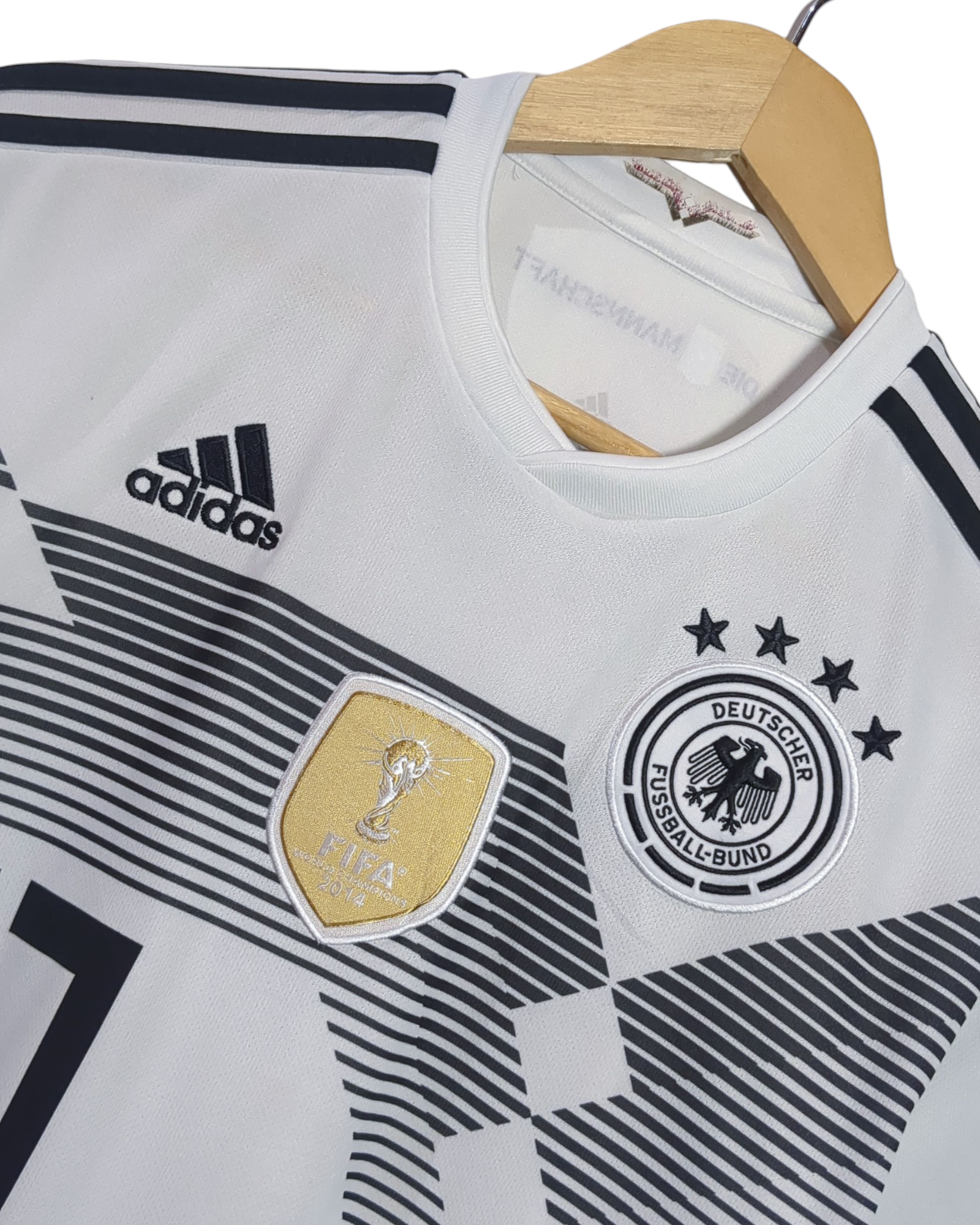 2018-19 Germany Adidas Home Shirt #17 Boateng - (S)
