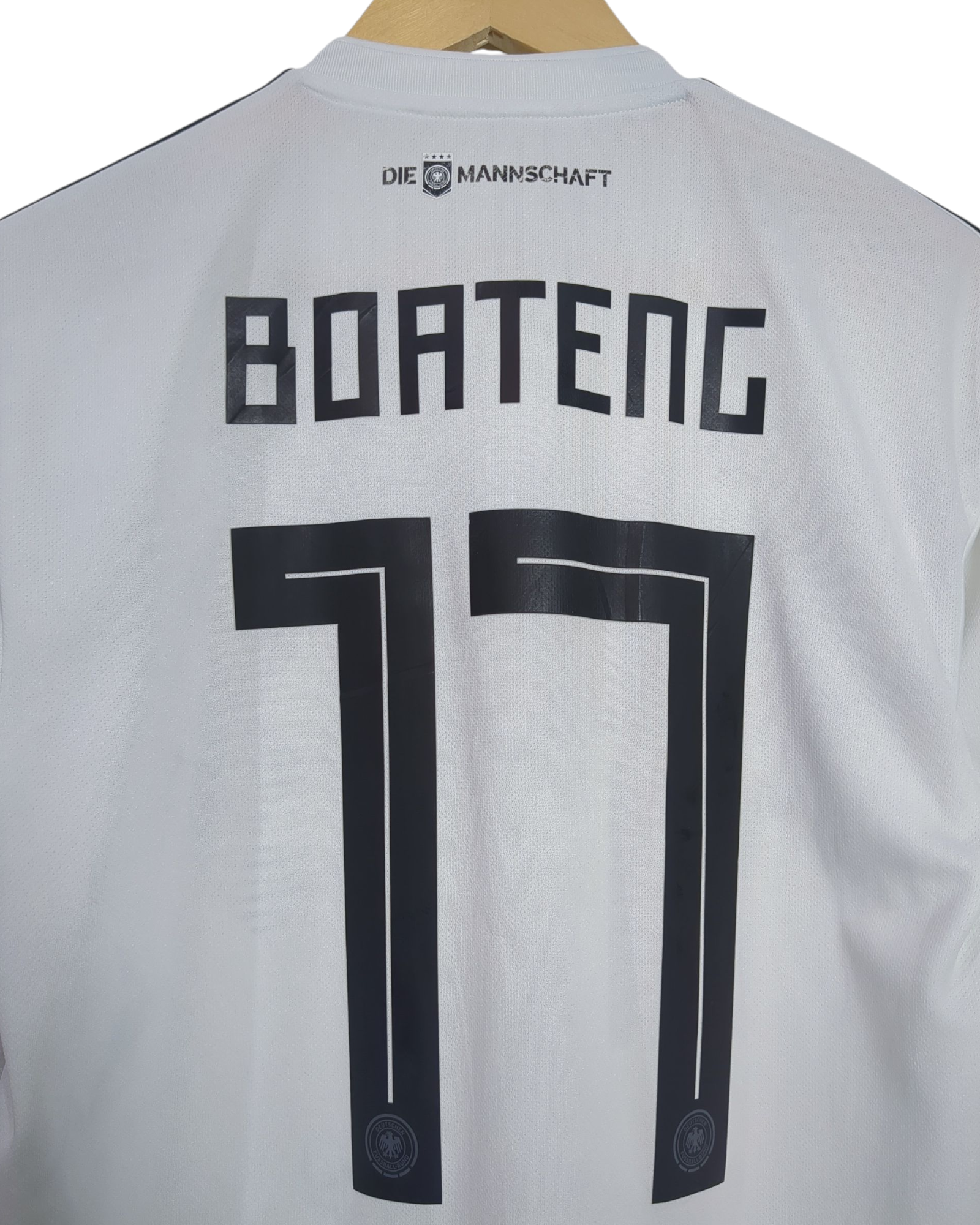 2018-19 Germany Adidas Home Shirt #17 Boateng - (S)