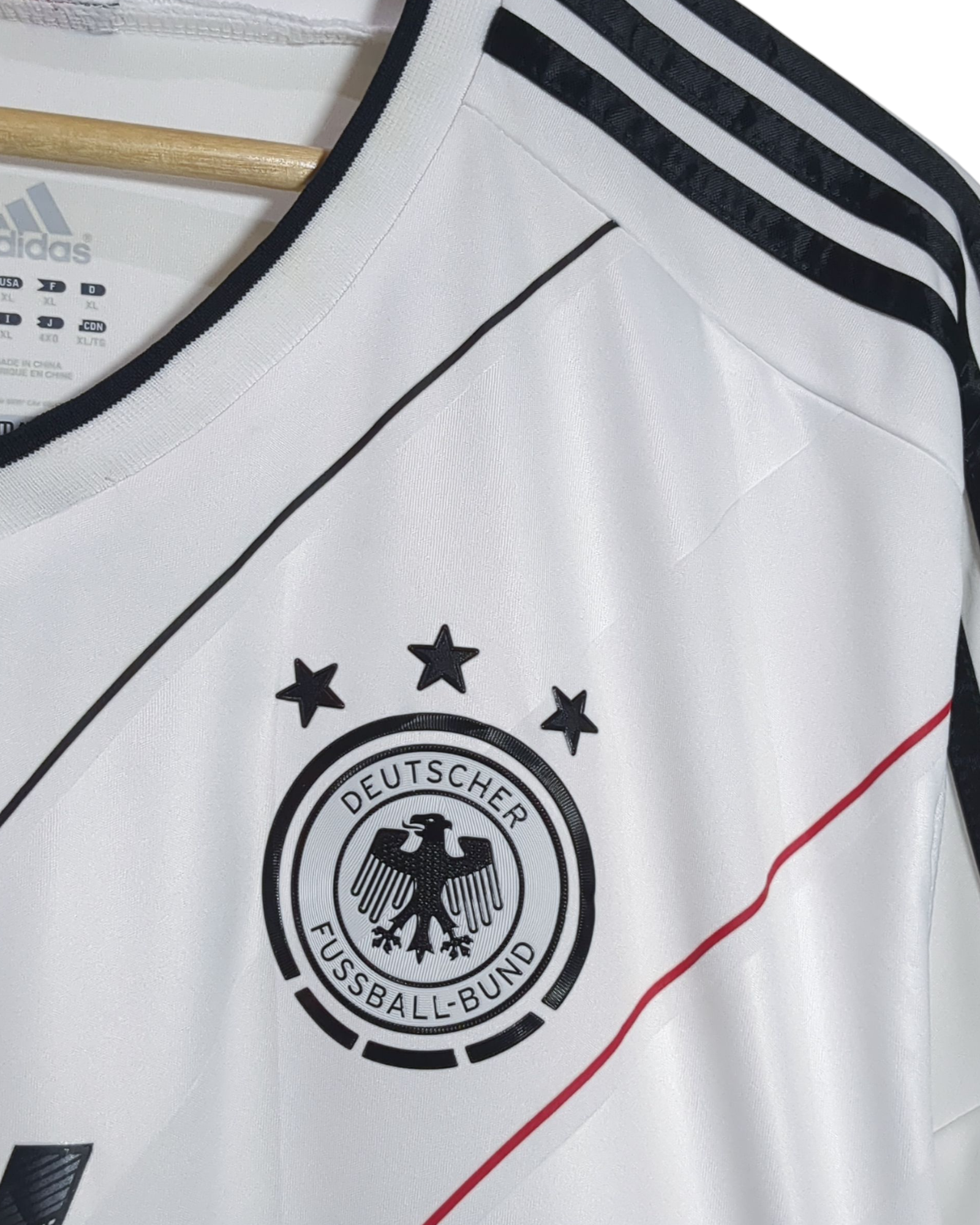 2012-13 Germany Adidas Home Shirt #16 Lahm - (XL)