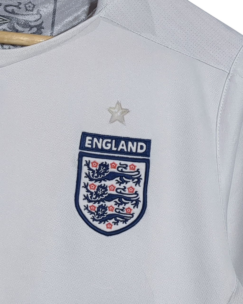 2005-07 England Umbro Home Shirt - (M)
