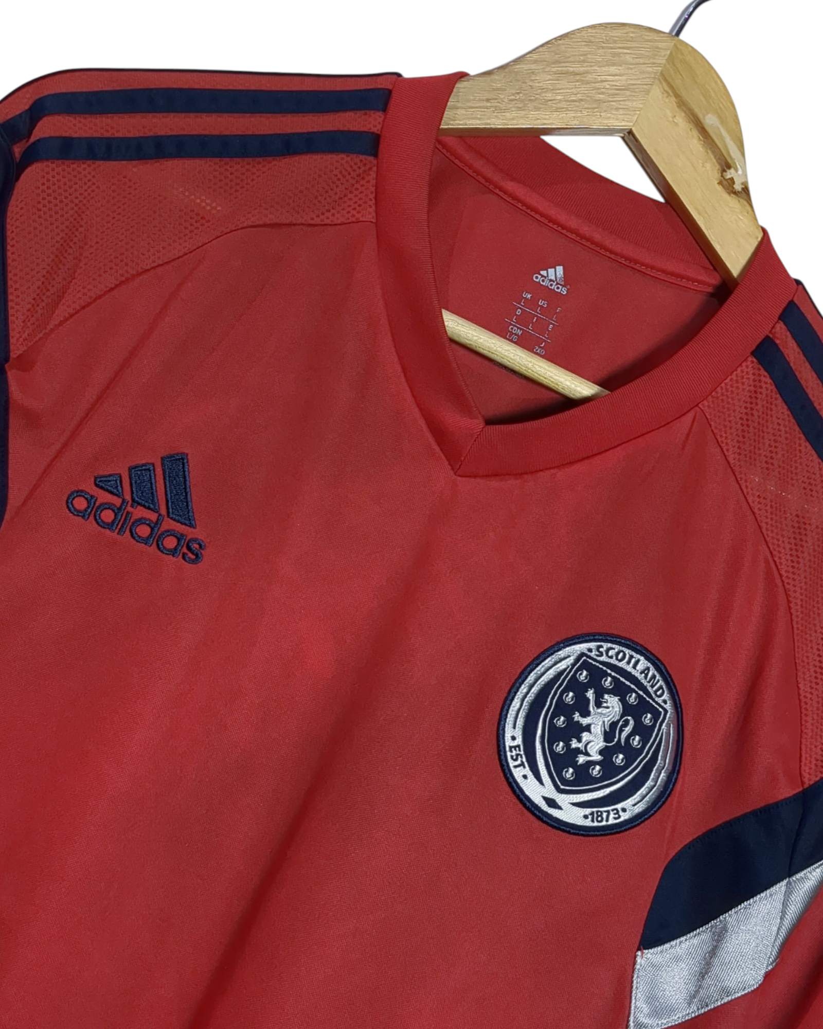 2013-14 Scotland Adidas Training Shirt - (M)