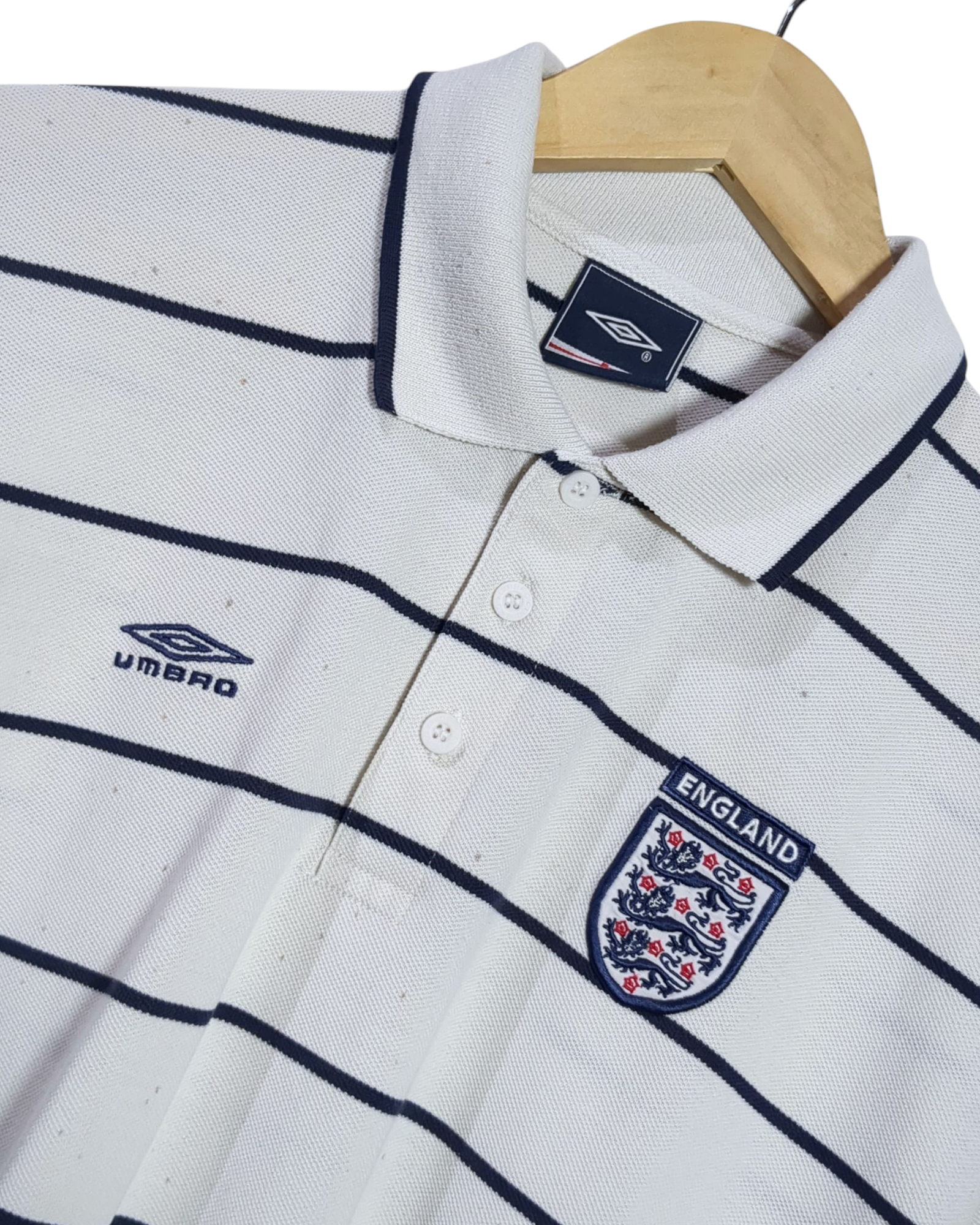 2003-05 England Umbro Polo Shirt - (L)