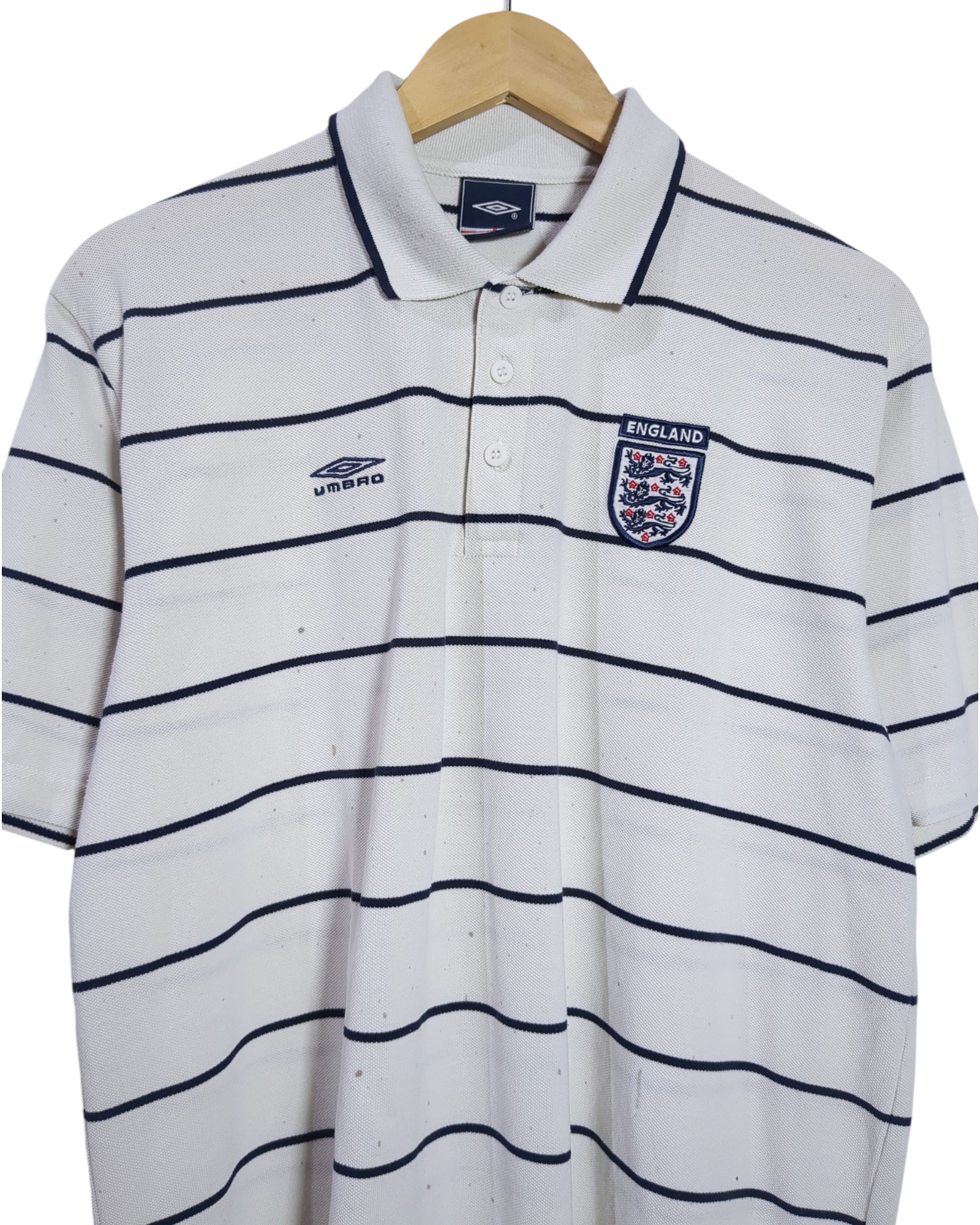 2003-05 England Umbro Polo Shirt - (L)