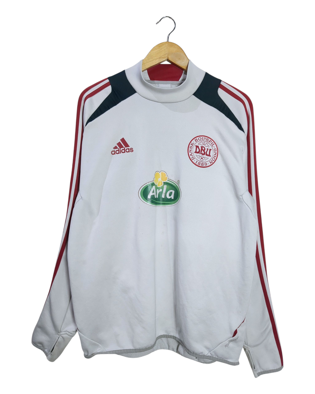 2012-13 Denmark Adidas Player Issue Training Top - (L)