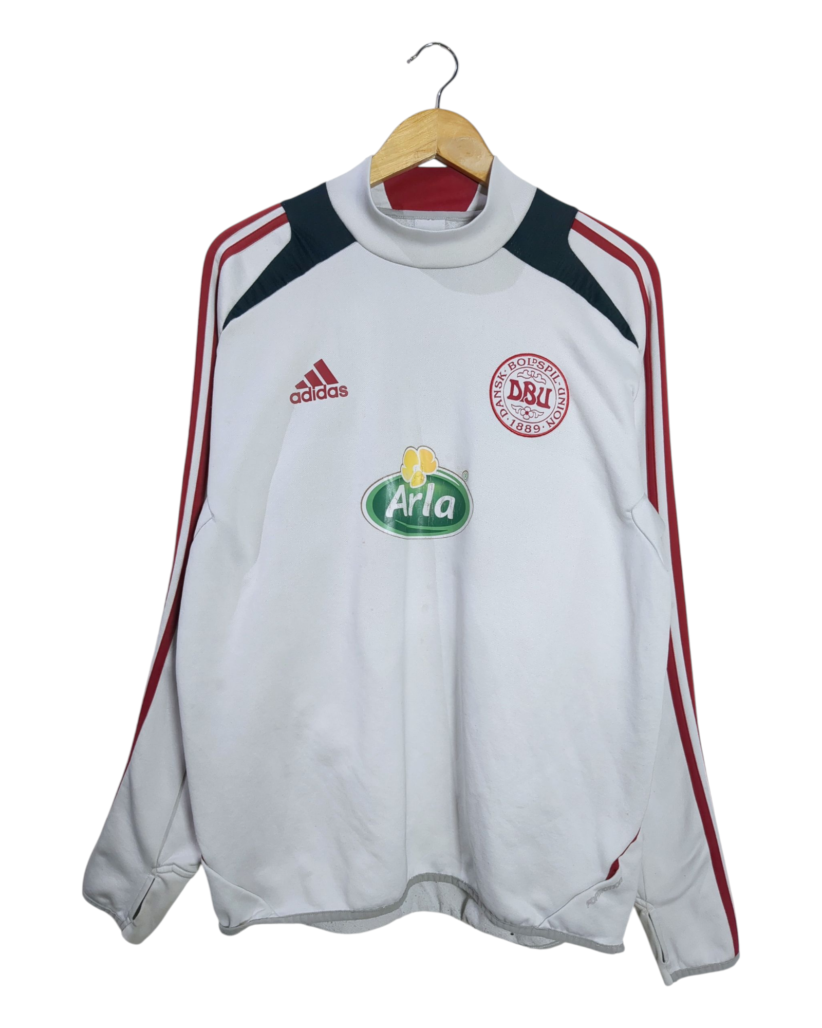 2012-13 Denmark Adidas Player Issue Training Top - (L)