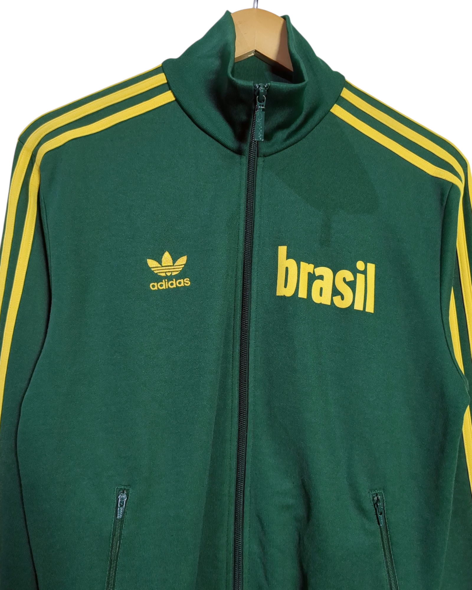 2005-06 Brazil Adidas Originals Track Jacket - (M)