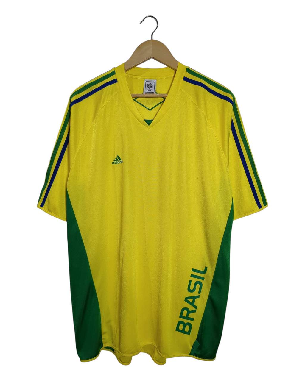 2006 Brazil Adidas World Cup Training Shirt - (XL)