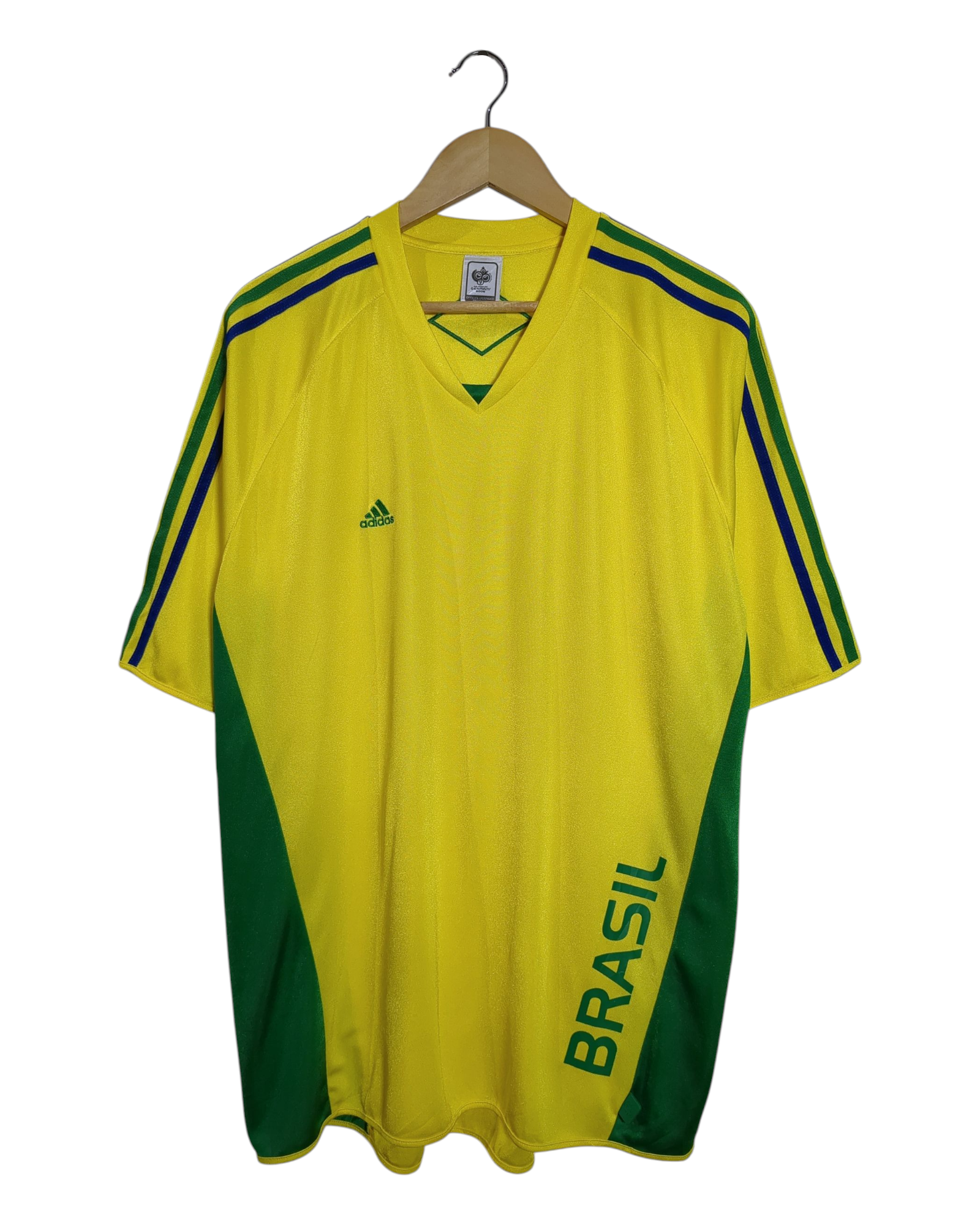 2006 Brazil Adidas World Cup Training Shirt - (XL)