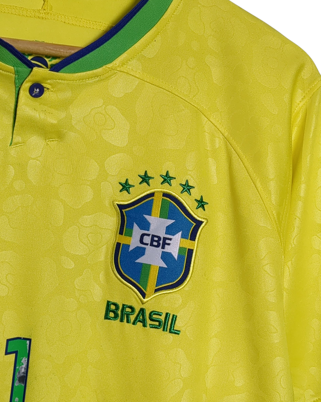 2022-23 Brazil Nike Home Shirt #11 - (L)