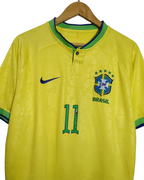 2022-23 Brazil Nike Home Shirt #11 - (L)