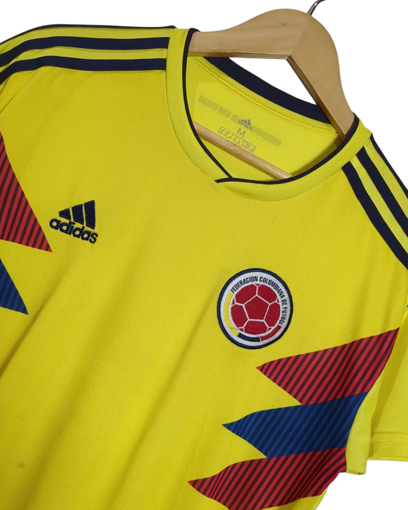 2018-19 Colombia Adidas Home Shirt - (M)