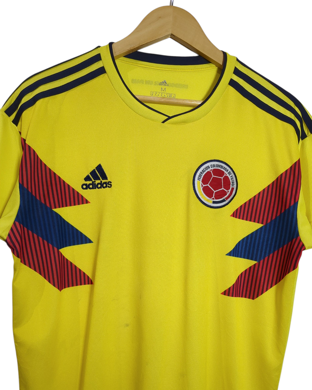 2018-19 Colombia Adidas Home Shirt - (M)