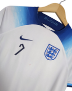 2022-23 England Nike Home Shirt #7 Grealish - (M.Boys)