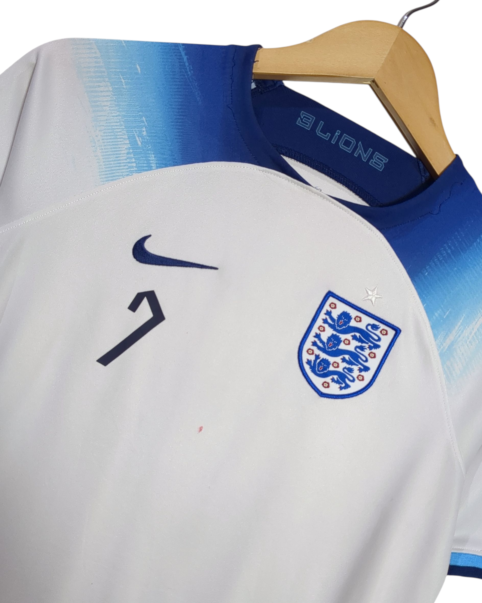 2022-23 England Nike Home Shirt #7 Grealish - (M.Boys)