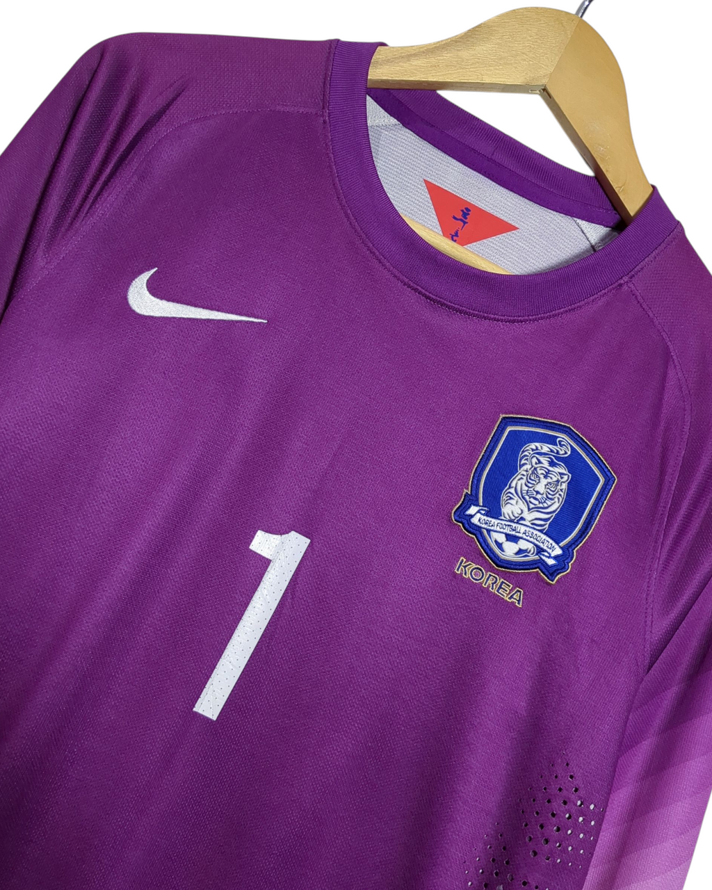 2014-15 South Korea Nike Player Issue Goalkeeper L/S Shirt #1 - (M)