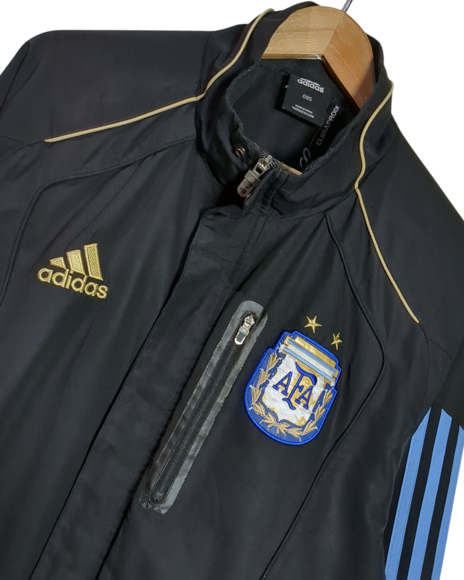 2008-09 Argentina Adidas Track Jacket - (L)