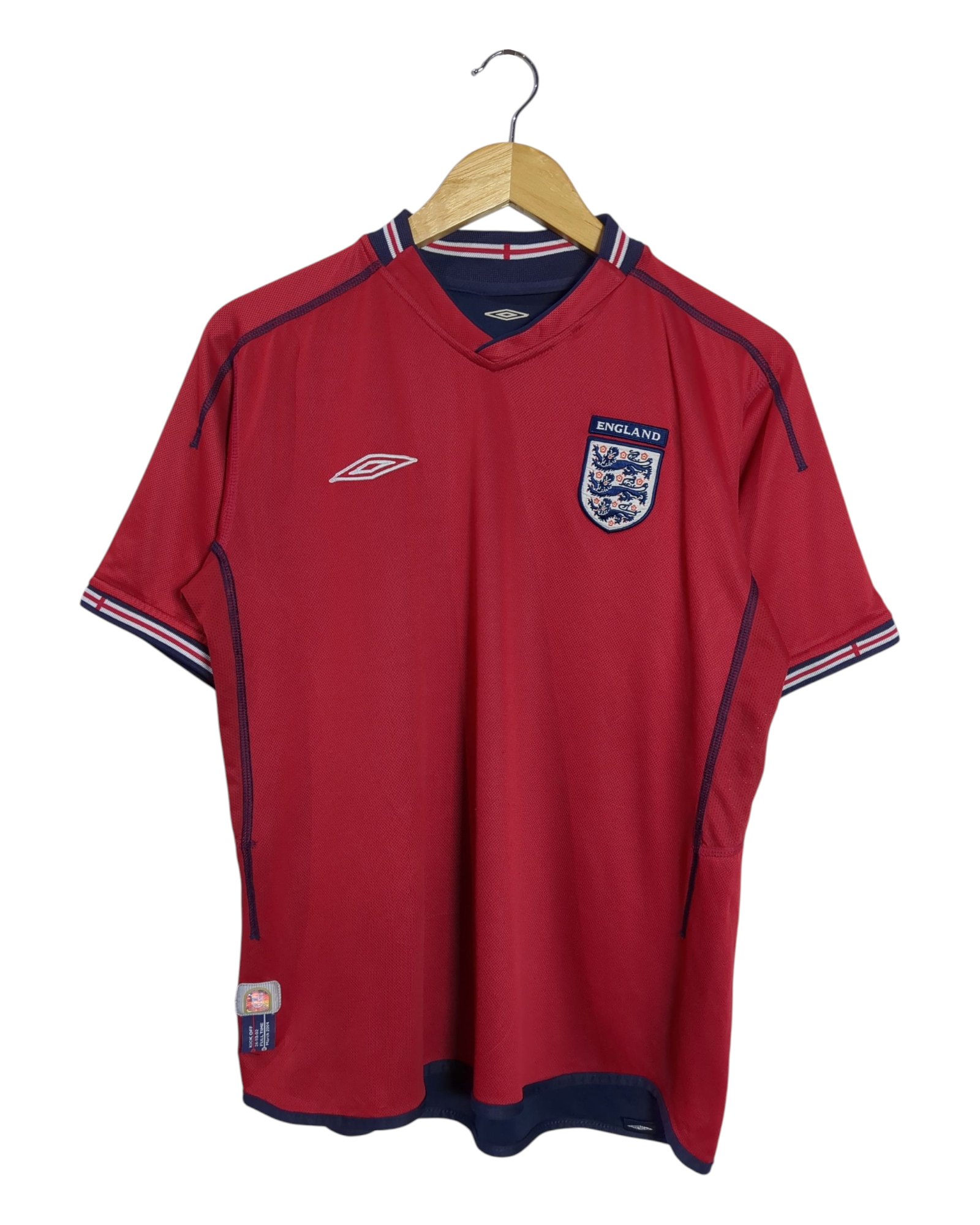 2002-04 England Umbro Reversible Away Shirt - (M)