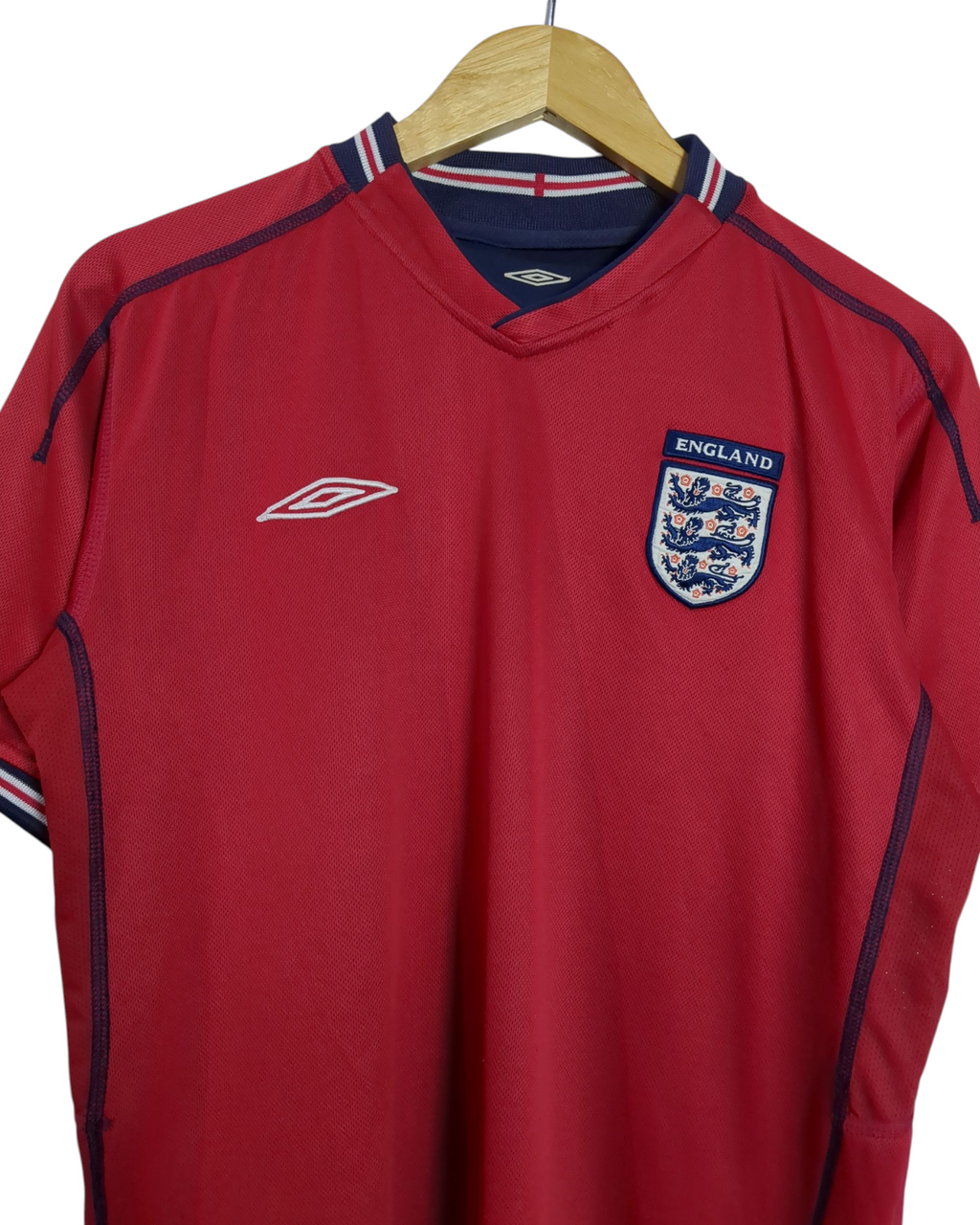 2002-04 England Umbro Reversible Away Shirt - (M)