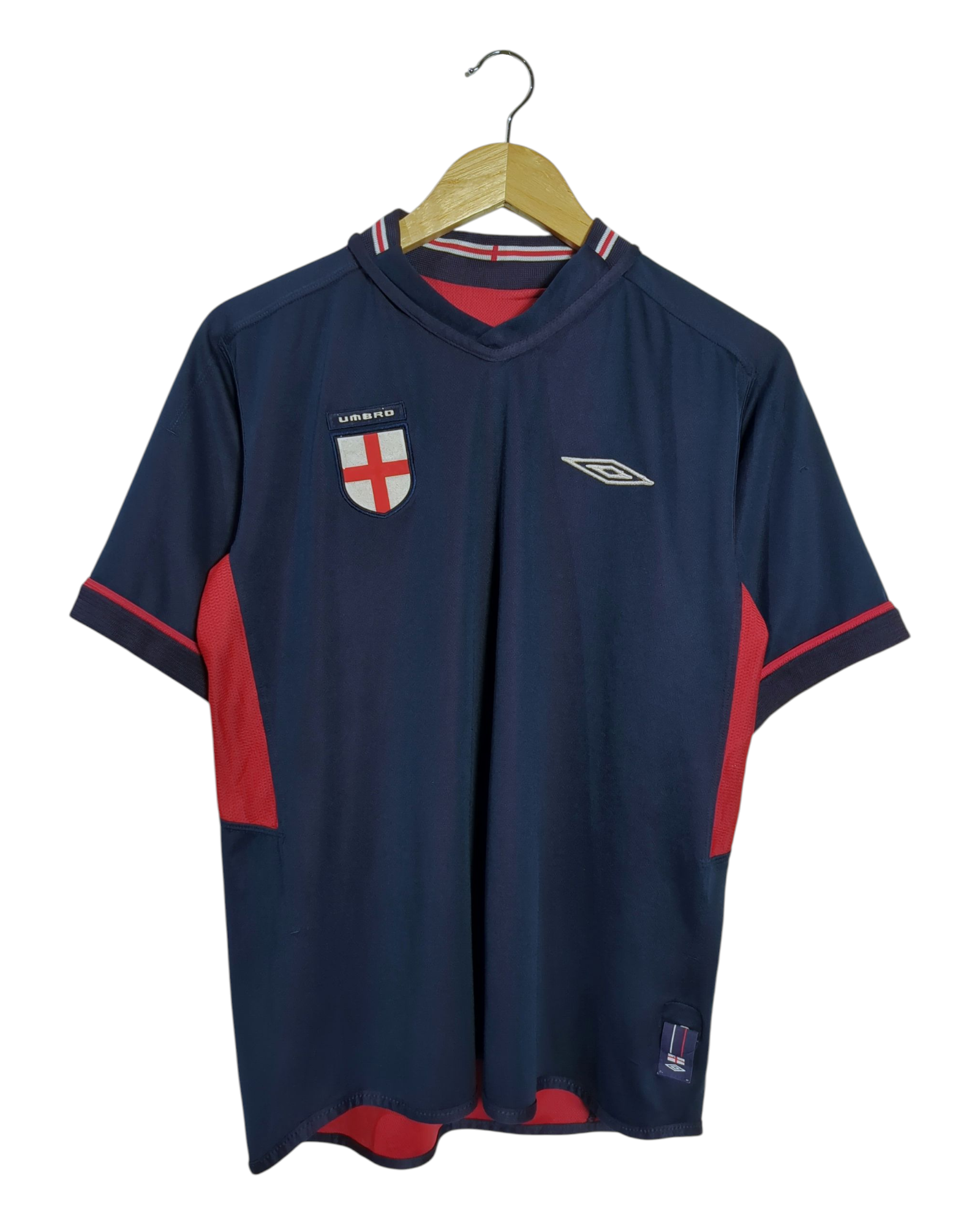 2002-04 England Umbro Reversible Away Shirt - (M)