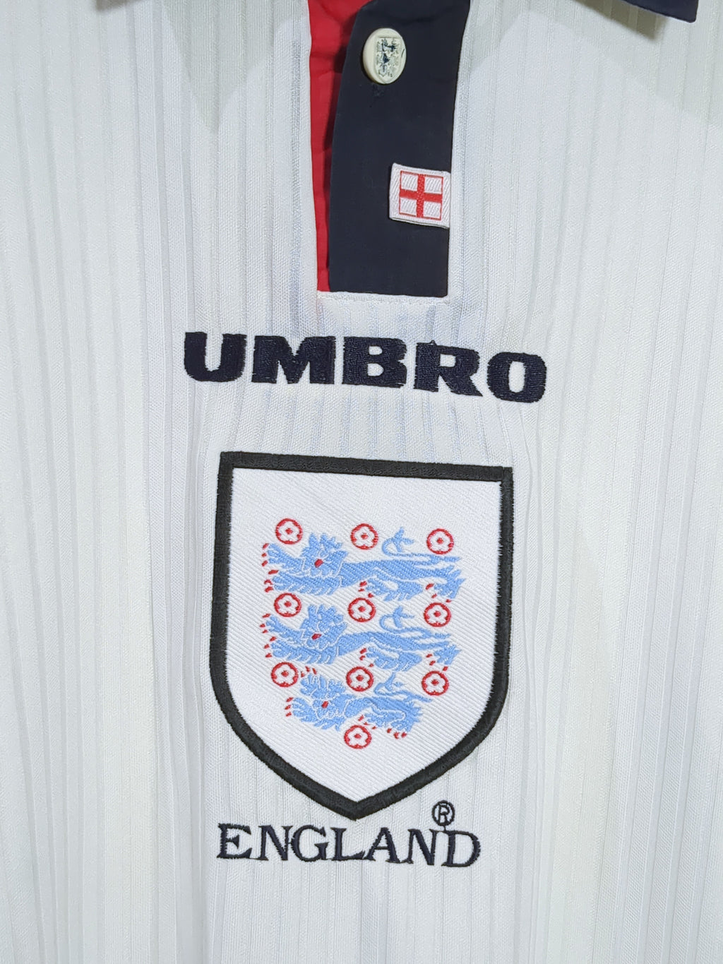 1997-99 England Umbro Home Shirt - (M)