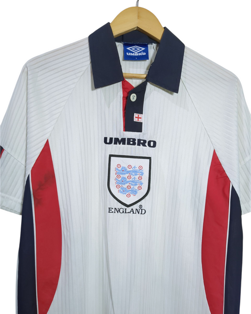 1997-99 England Umbro Home Shirt - (M)