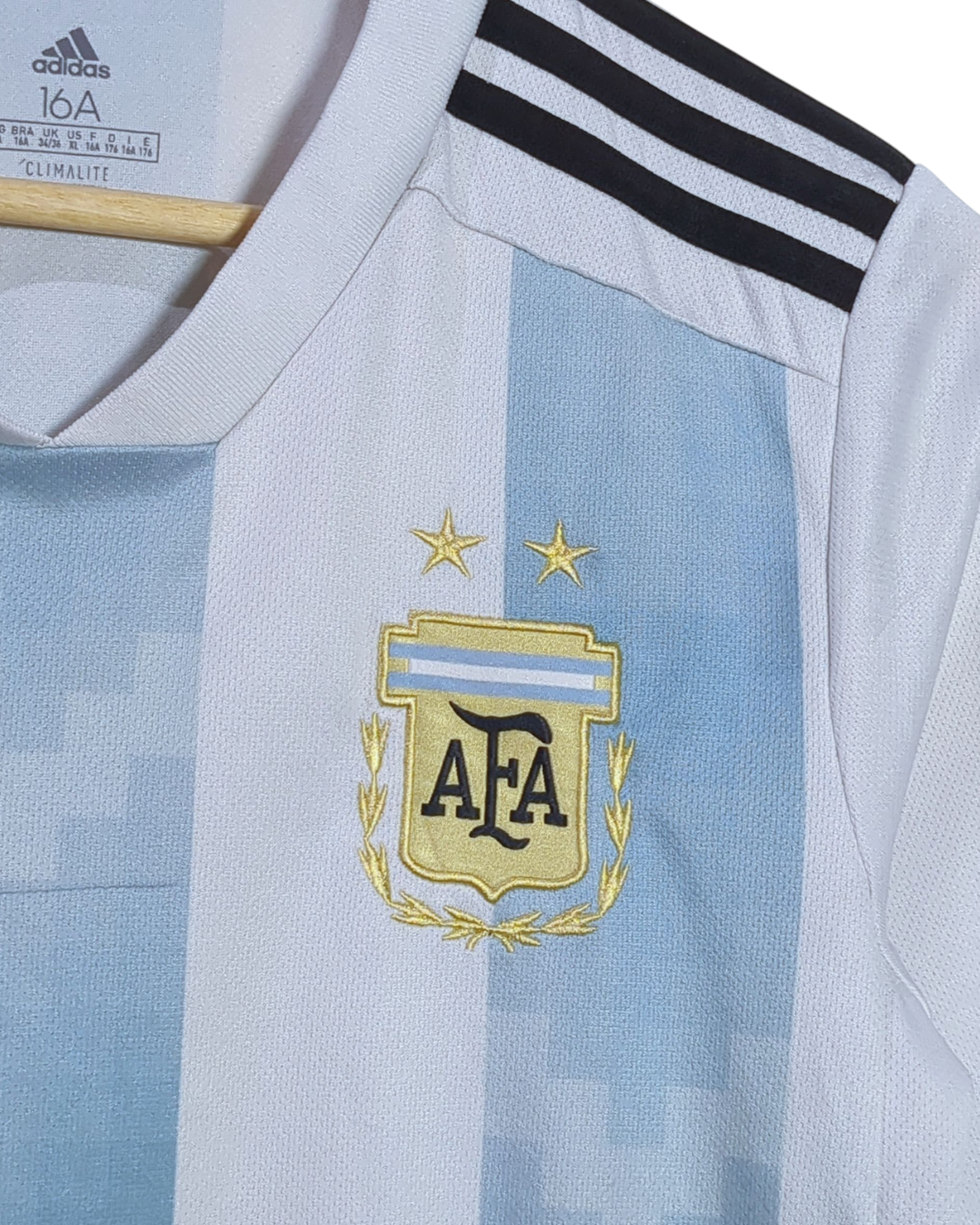 2018-19 Argentina Adidas Home Shirt - (XL.Boys)