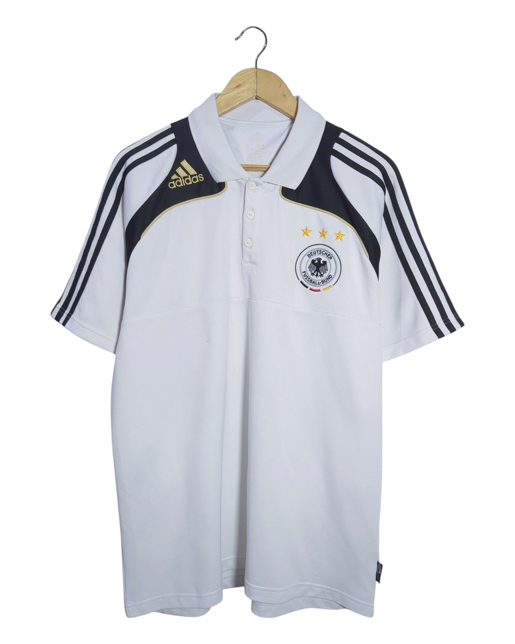 2008-09 Germany Adidas Polo Shirt - (L)