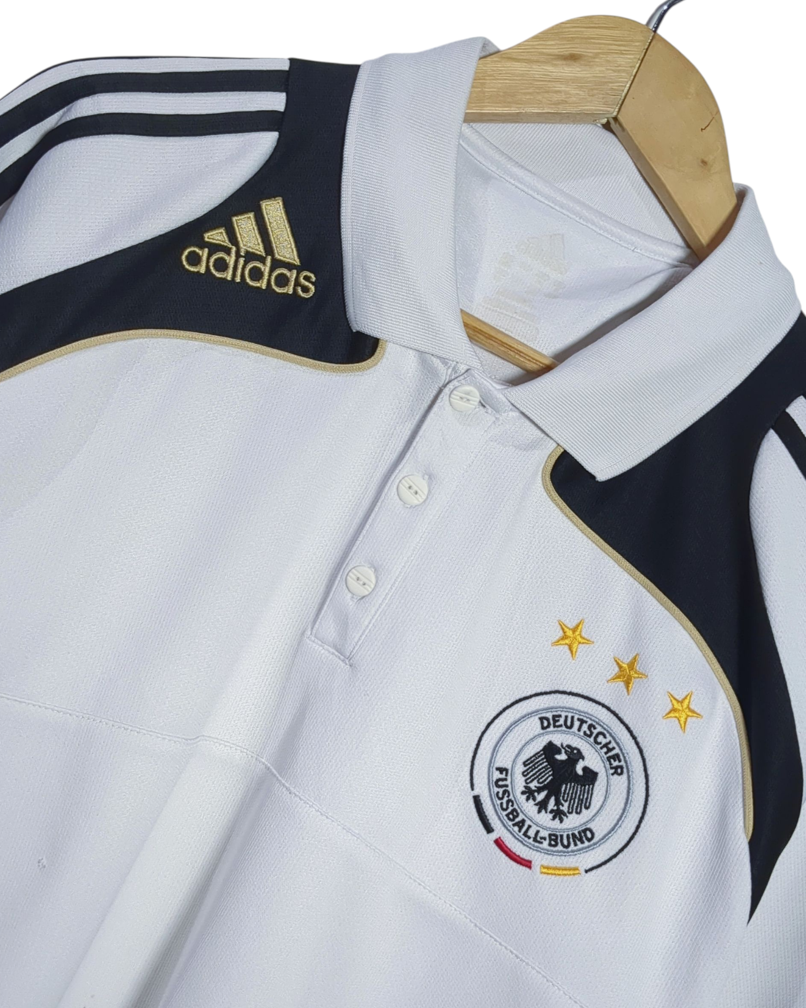 2008-09 Germany Adidas Polo Shirt - (L)
