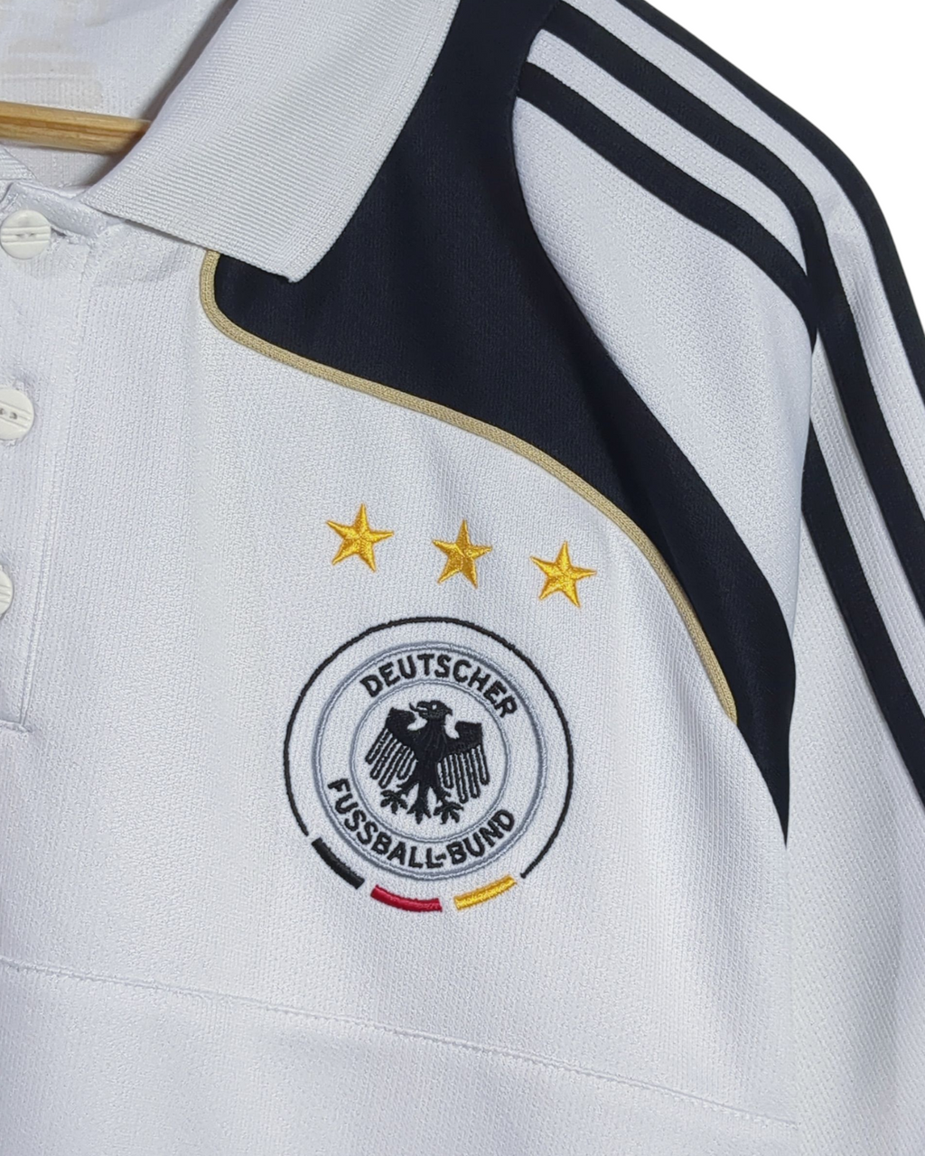 2008-09 Germany Adidas Polo Shirt - (L)