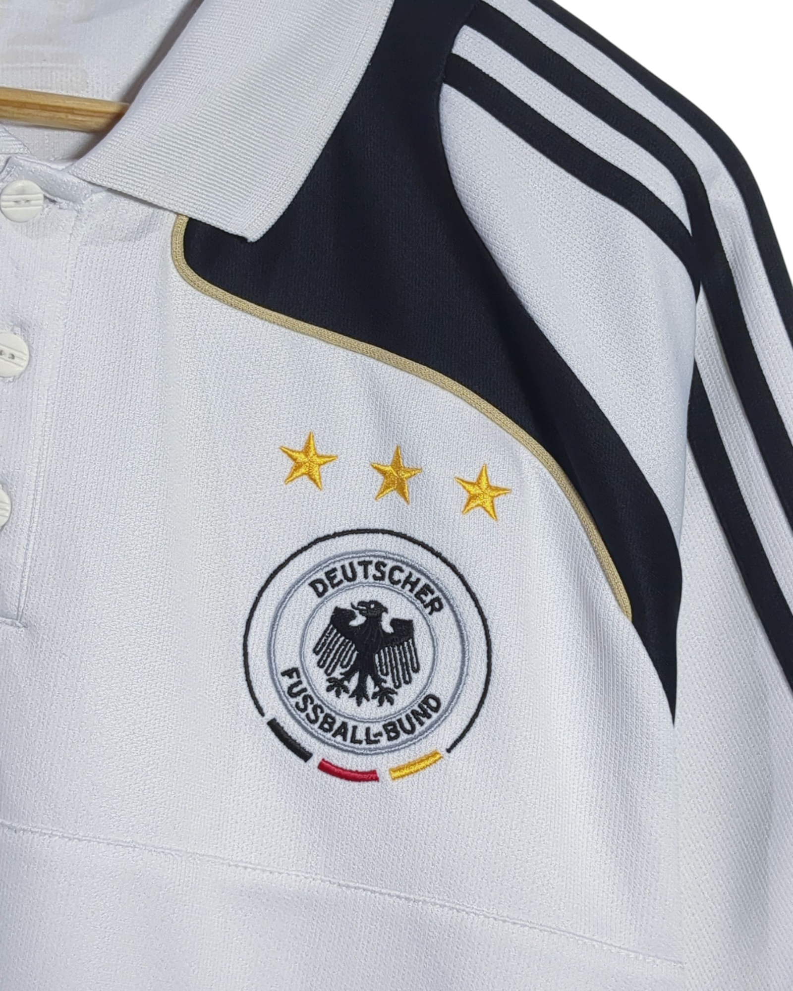 2008-09 Germany Adidas Polo Shirt - (L)