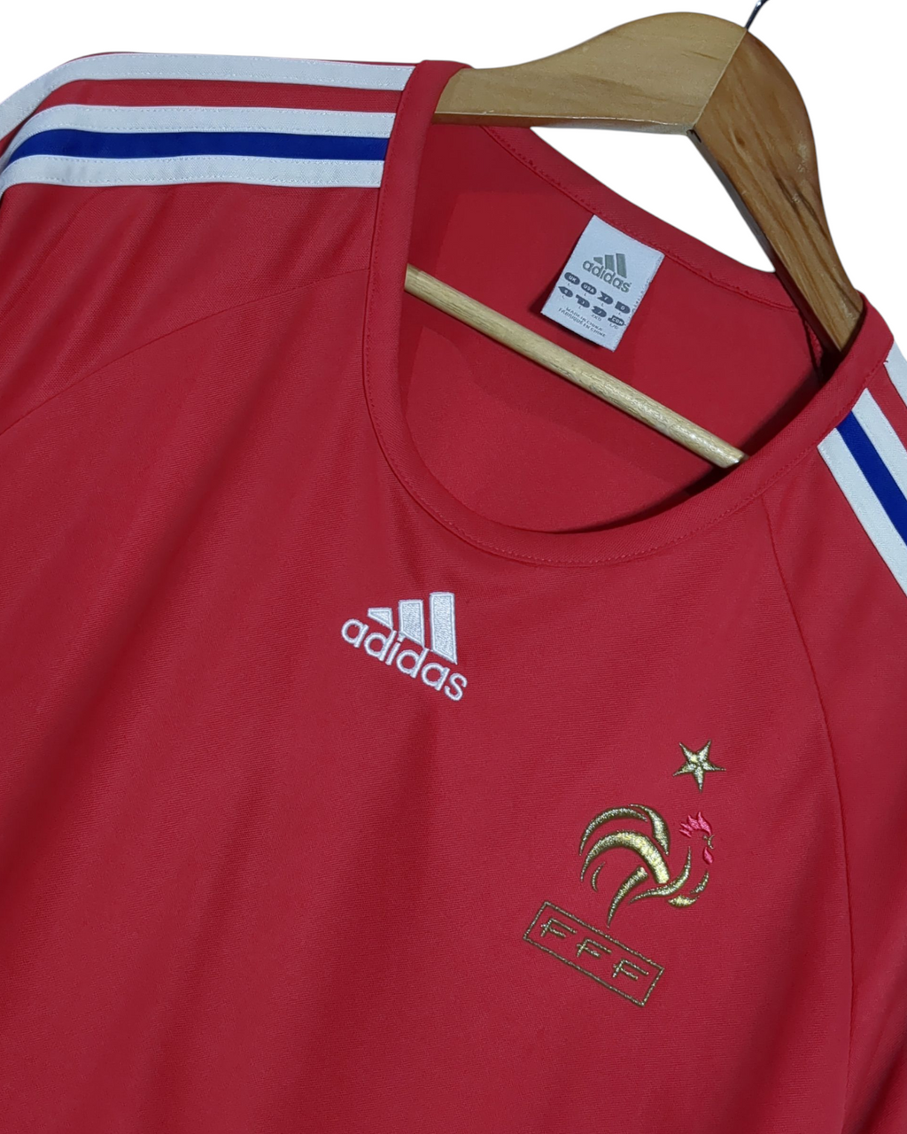 2008-09 France Adidas Basic Away Shirt - (L)