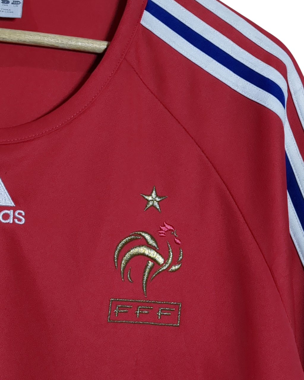 2008-09 France Adidas Basic Away Shirt - (L)