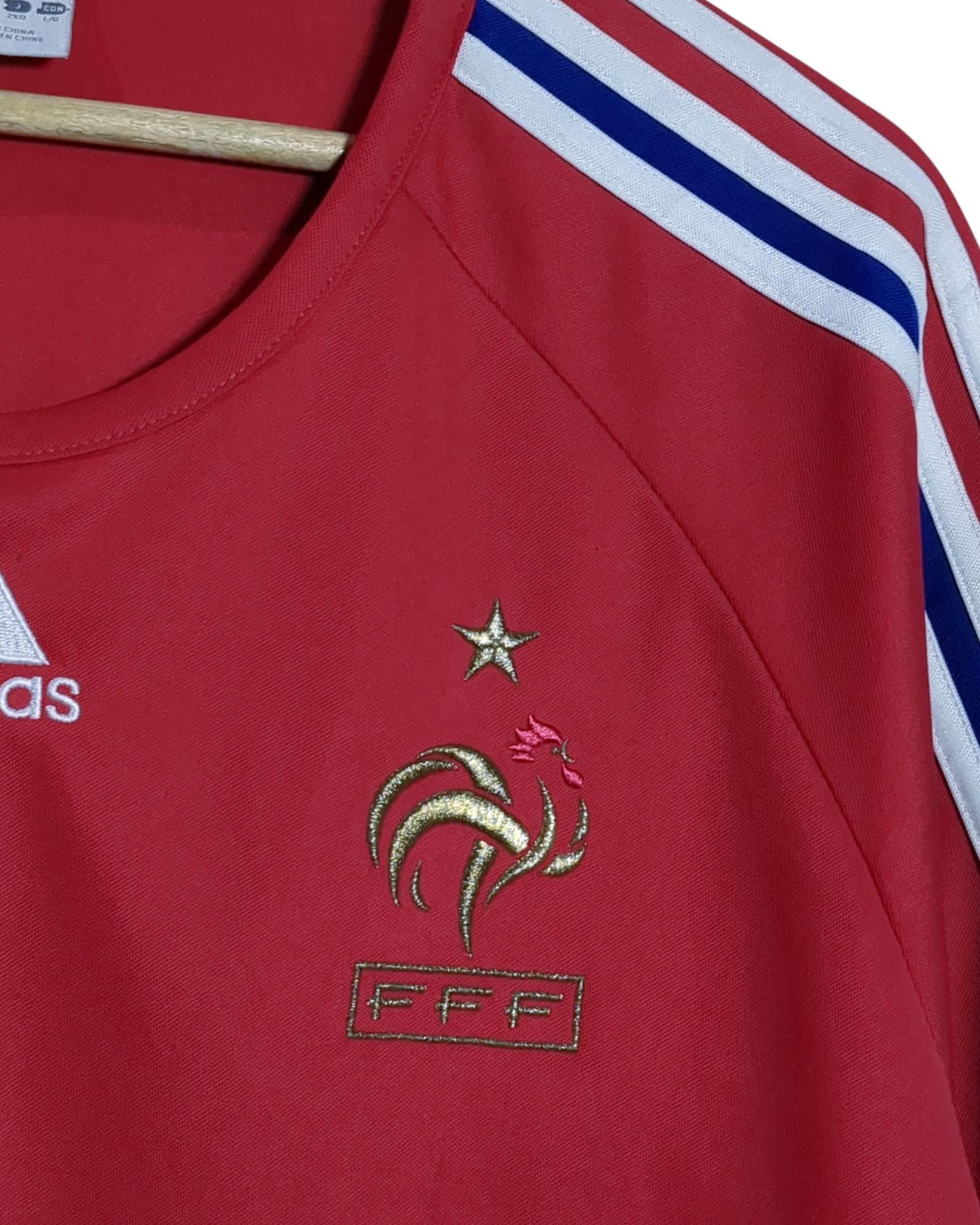 2008-09 France Adidas Basic Away Shirt - (L)