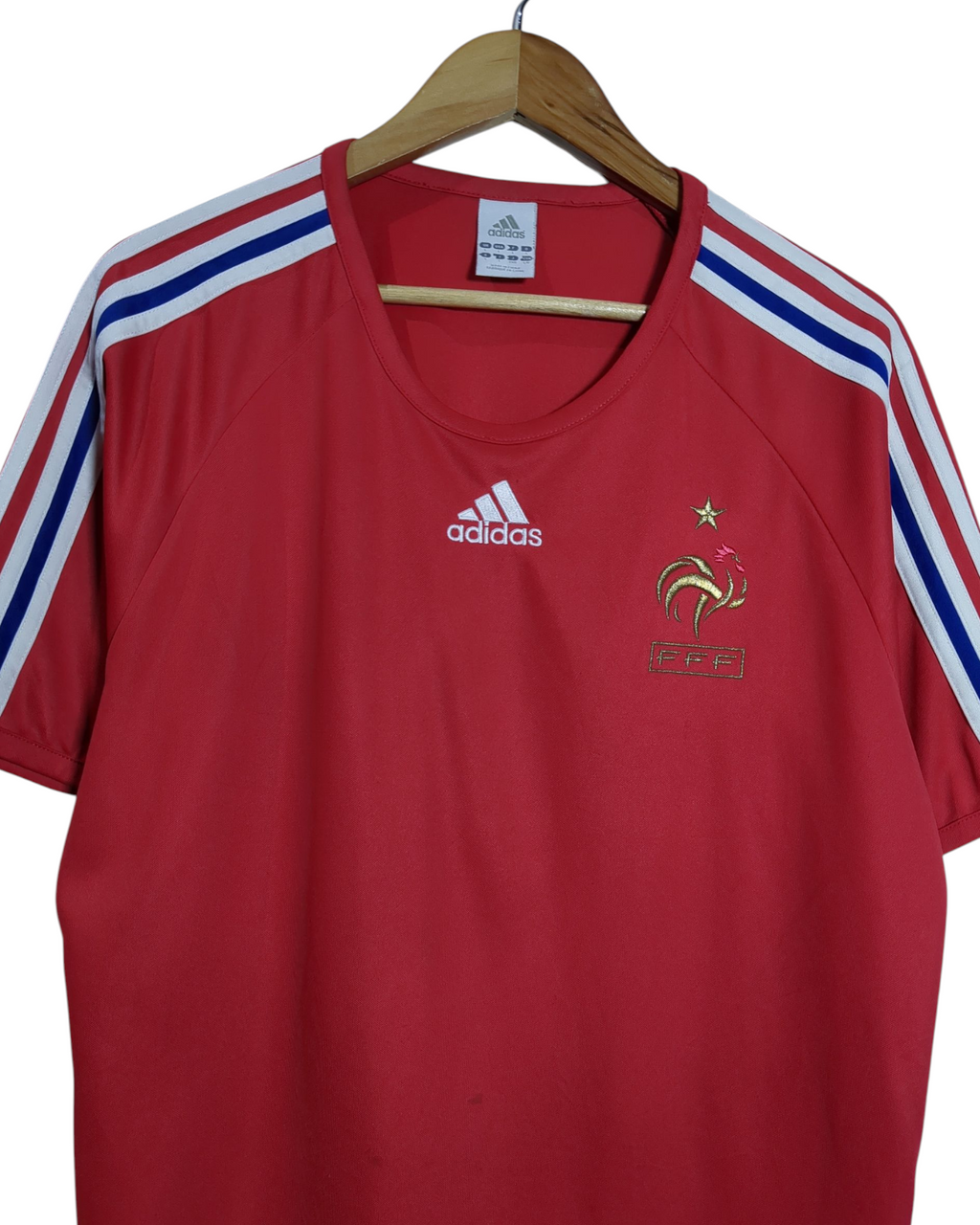 2008-09 France Adidas Basic Away Shirt - (L)
