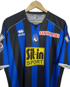 2008-09 Atalanta Errea Home Shirt #9 Cisse - (L)